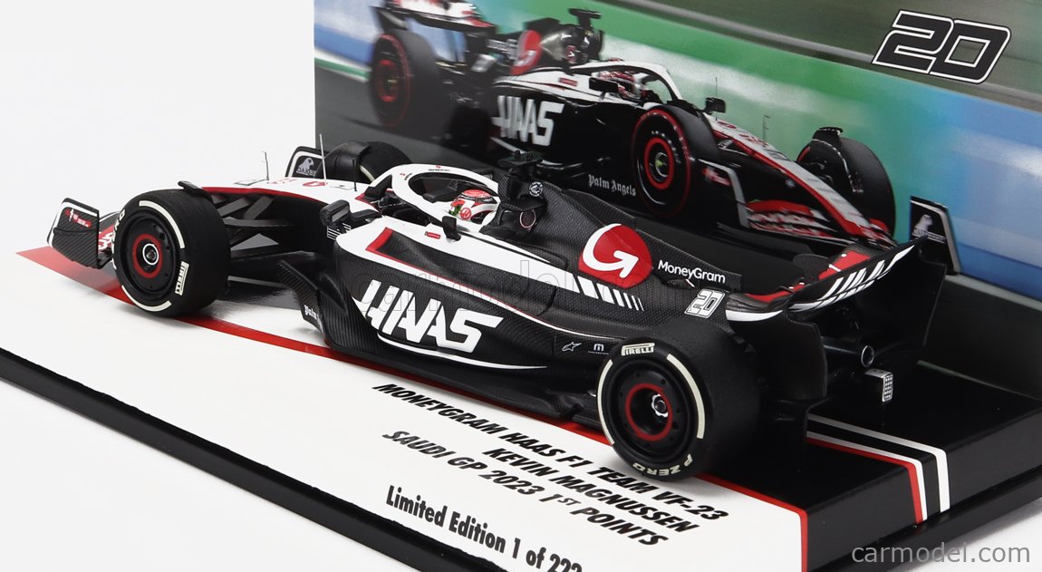 Haas F1 Team 2023 Hülkenberg/Magnussen Doppel-Set 1:43