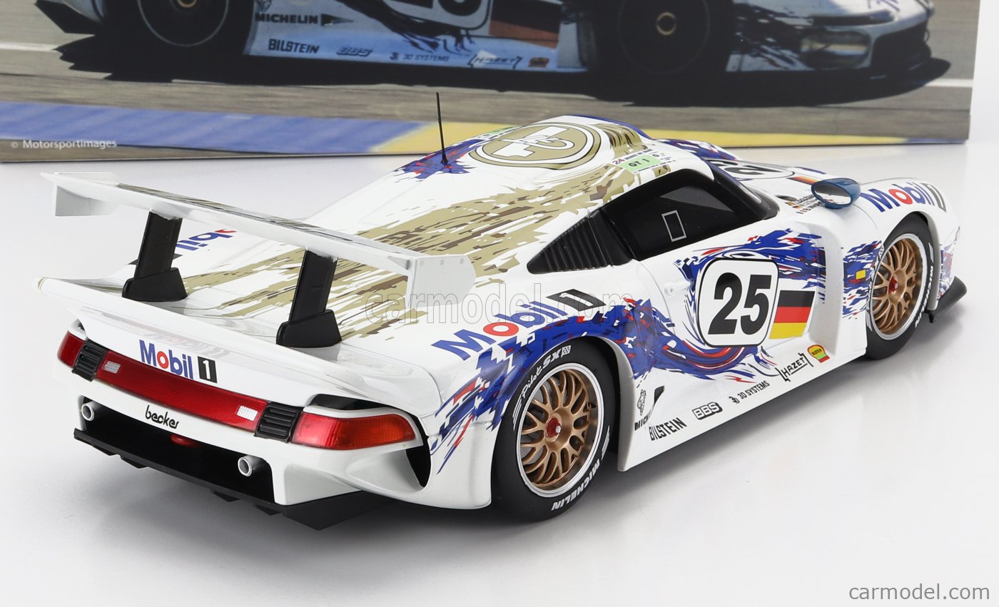 WERK83 W18013001 Scale 1/18 | PORSCHE 911 GT1 3.2L TURBO TEAM