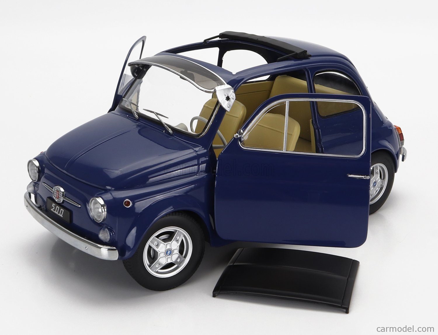KK-Scale 1:12 Fiat 500 F Année de construction 1968 Bleu clair