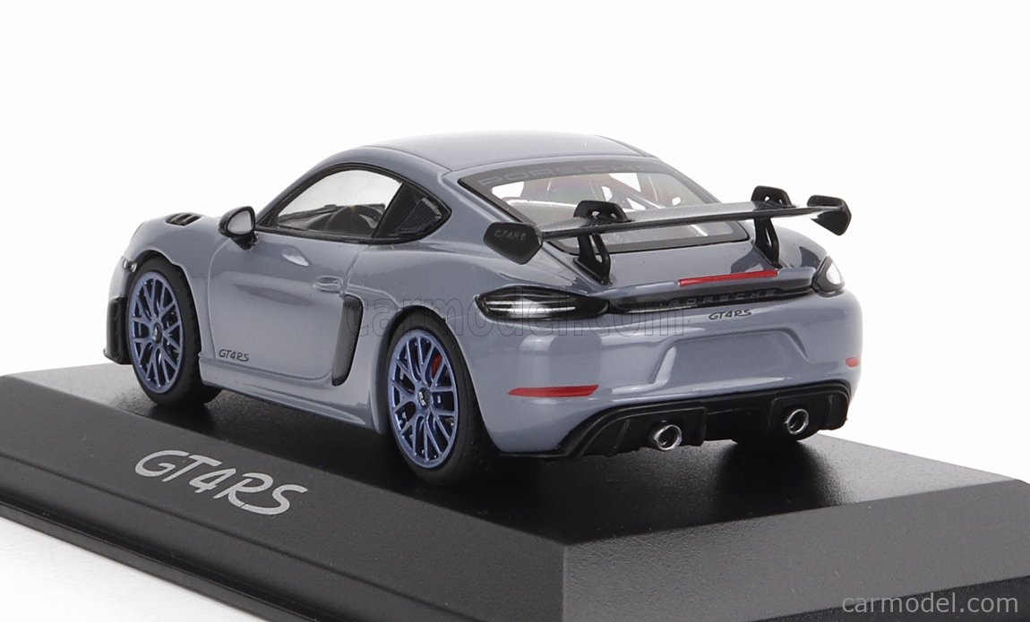 Spark Model Wap Ngt Escala Porsche Cayman Gts Rs Artic Grey