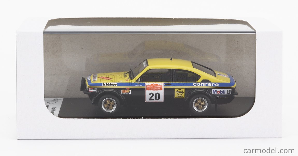Trofeu DSN28 – Opel Kadett GT/E Irmscher – Hessen 1976 N°7 – 1/43 Résine