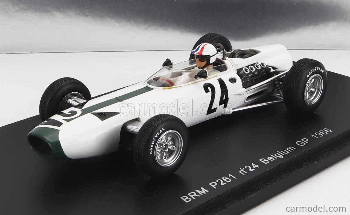 ミニカー　1/18 BRM P261 ベルギーGP 1966 #24 B. Bondurant [TM18-177D] BRM P261 #24 BONDURANT FORMULA ONE BELGIAN GP 1966 1/18