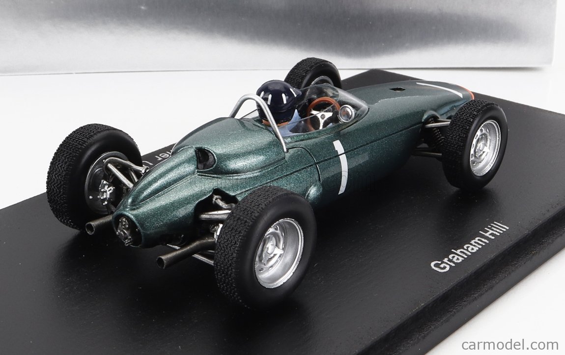 SPARK-MODEL S1152 Scale 1/43 | BRM F1 P57 N 1 WINNER USA GP 1963 