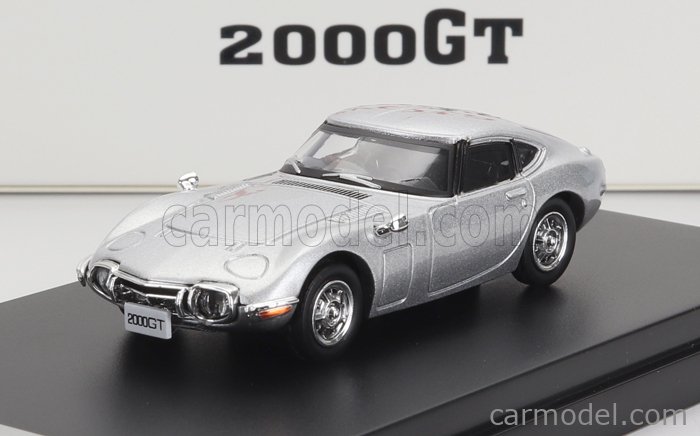 LCD-MODEL LCD64029-Si Scale 1/64 | TOYOTA 2000GT COUPE 1967 SILVER