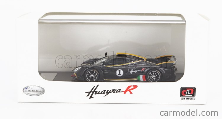 LCD Models LCD64028-CBU - Pagani Huayra R Carbon Blue - echelle 1/64 - modèle de Voiture