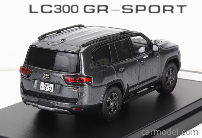 LCD-MODEL LCD64027-GR-GR Scale 1/64 | TOYOTA LAND CRUISER LC300-GR