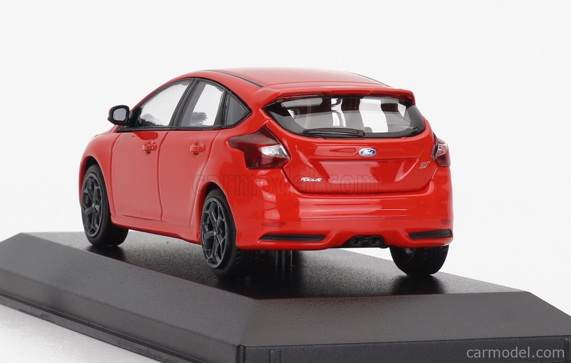 Minichamps Ford Focus Ab 2011 Rot Metallic 5 Türer 3. Generation 1/43 Modell Auto mit individiuellem Wunschkennzeichen