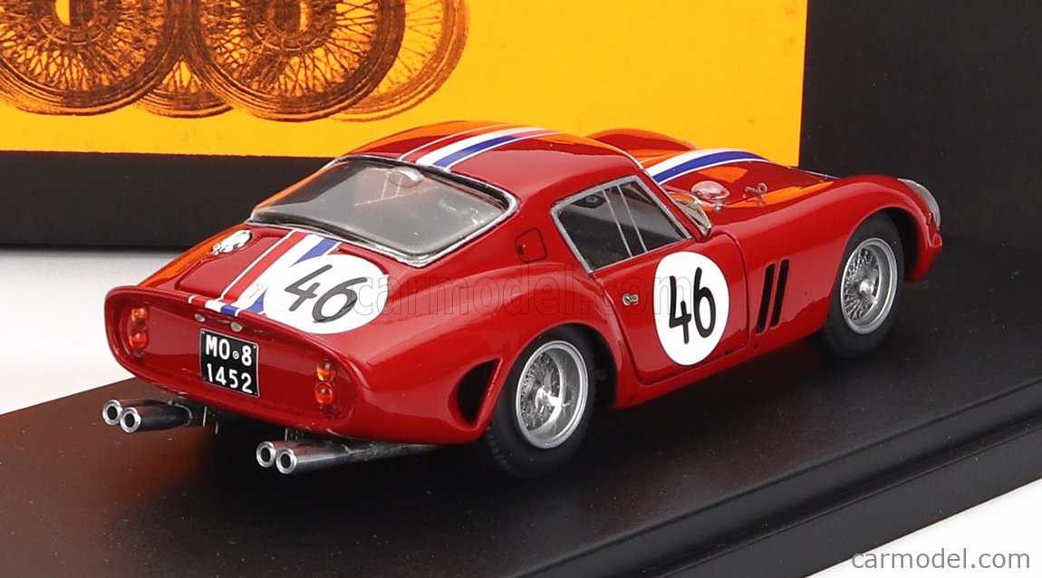 FERRARI - 250 GTO ch.3943GT COUPE N 46 1000km NURBURGRING 1963 J.GUICHET -  P.NOBLET