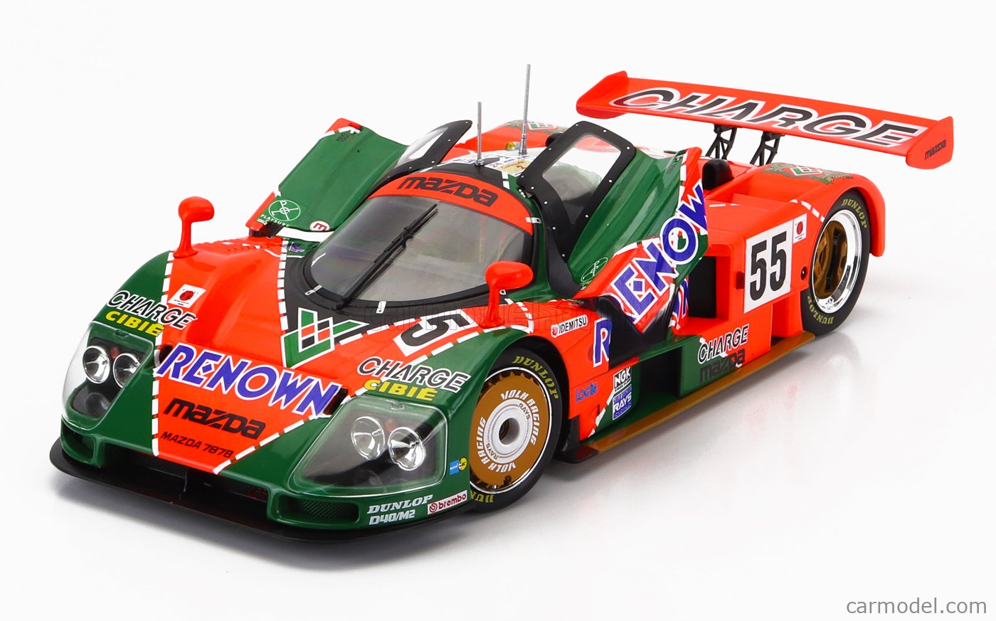 MAZDA - 787B 2.6L TEAM MAZDASPEED CO. LTD. N 55 WINNER 24h LE MANS 1991  B.GACHOT - J.HERBERT - V.WEIDLER