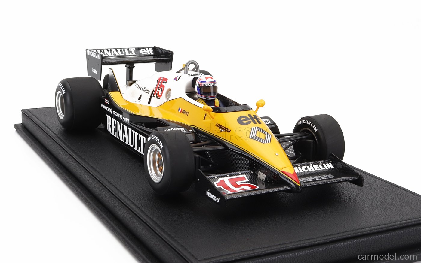 TOPMARQUES 1/18scale Renault RE40 1983 Winner British GP No.15 A.Prost