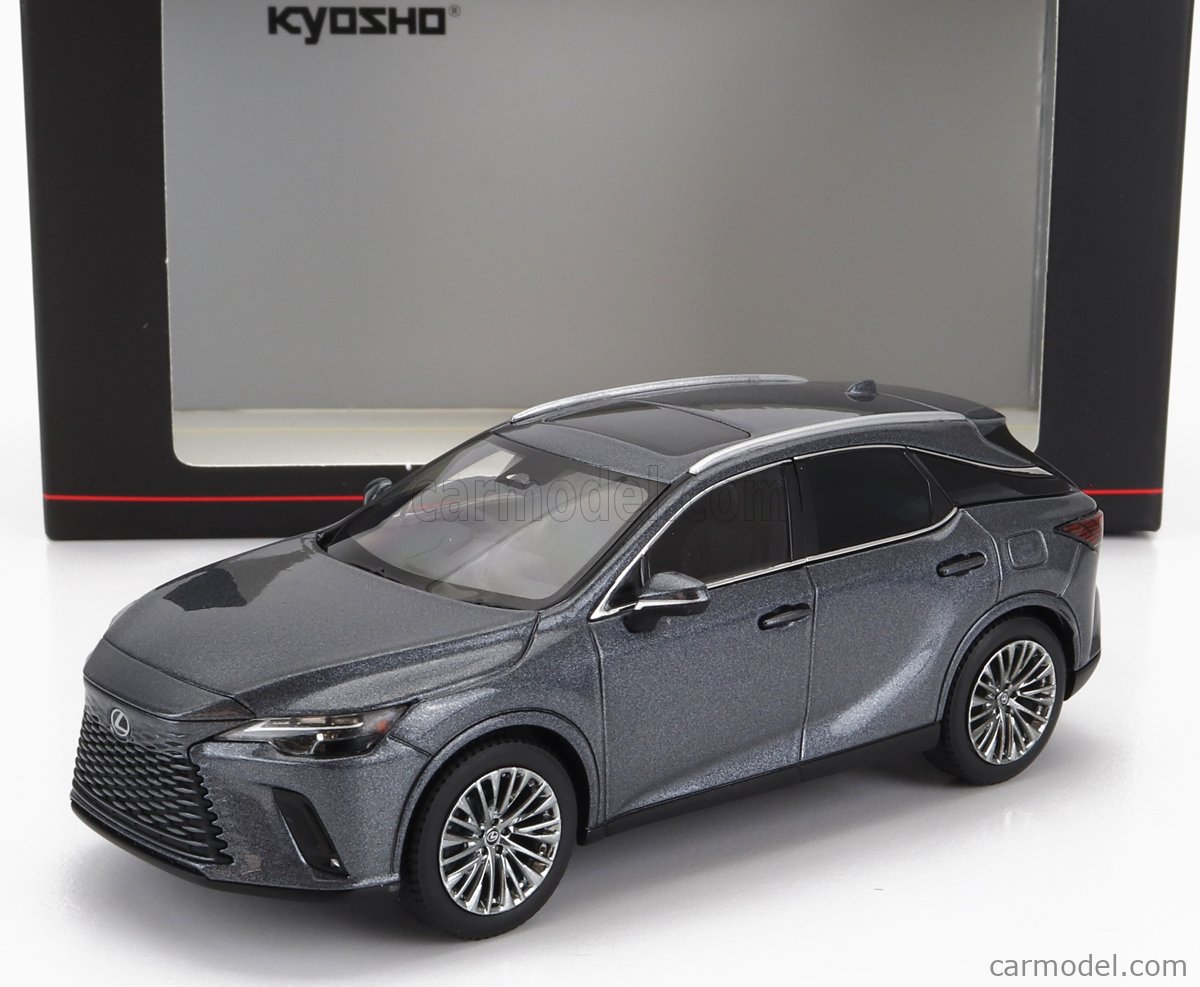 KYOSHO 03917MC Scale 1/43 | LEXUS RX450h RHD 2023 SONIC CHROME