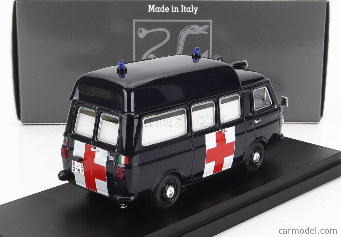 RIO-MODELS 4698 Scale 1/43 | FIAT 238 AMBULANZA CARABINIERI 1970
