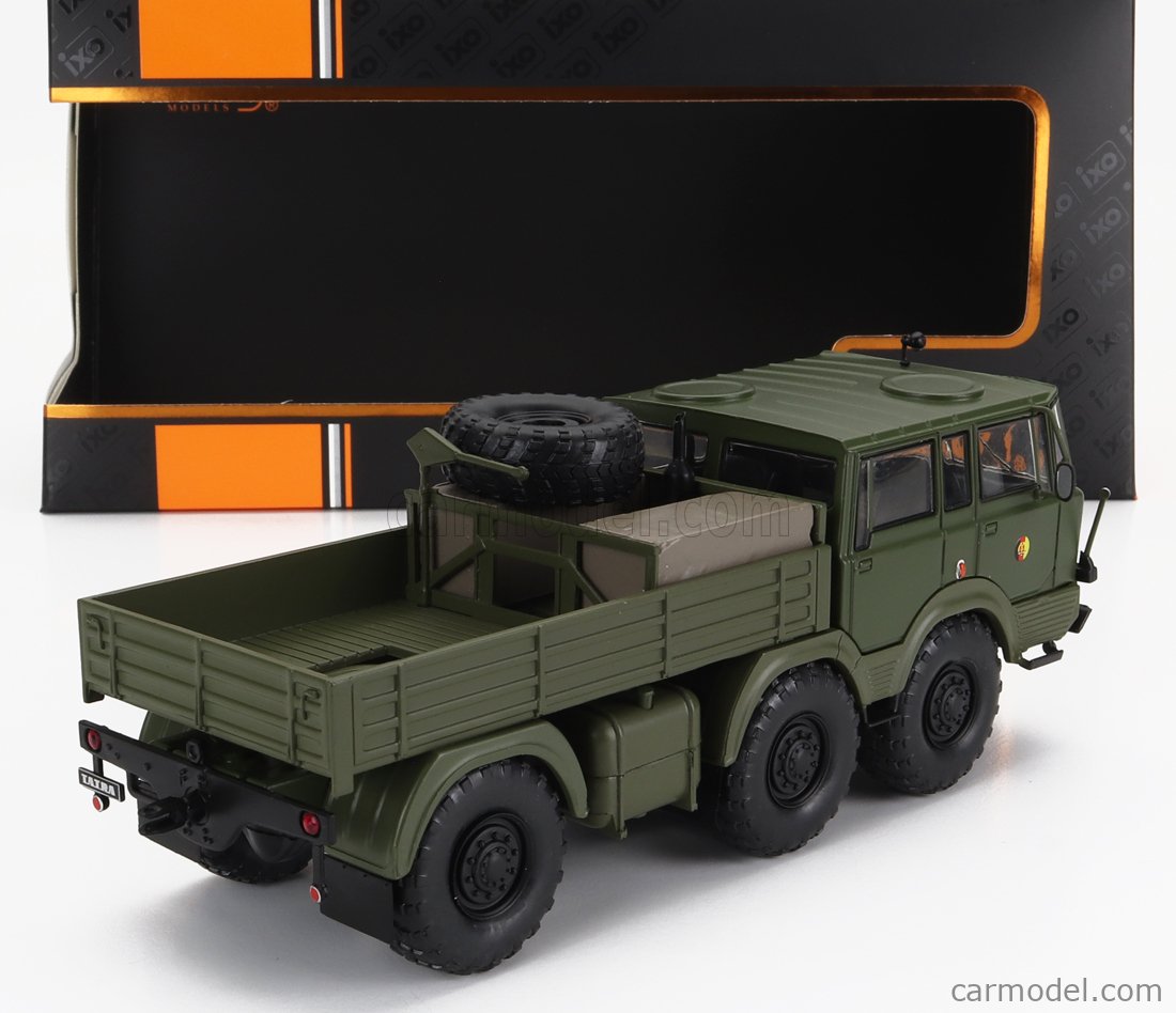 IXO-MODELS TRU041.22 Scale 1/43 | TATRA 813 NVA 6x6 TRUCK CASSONATO ...