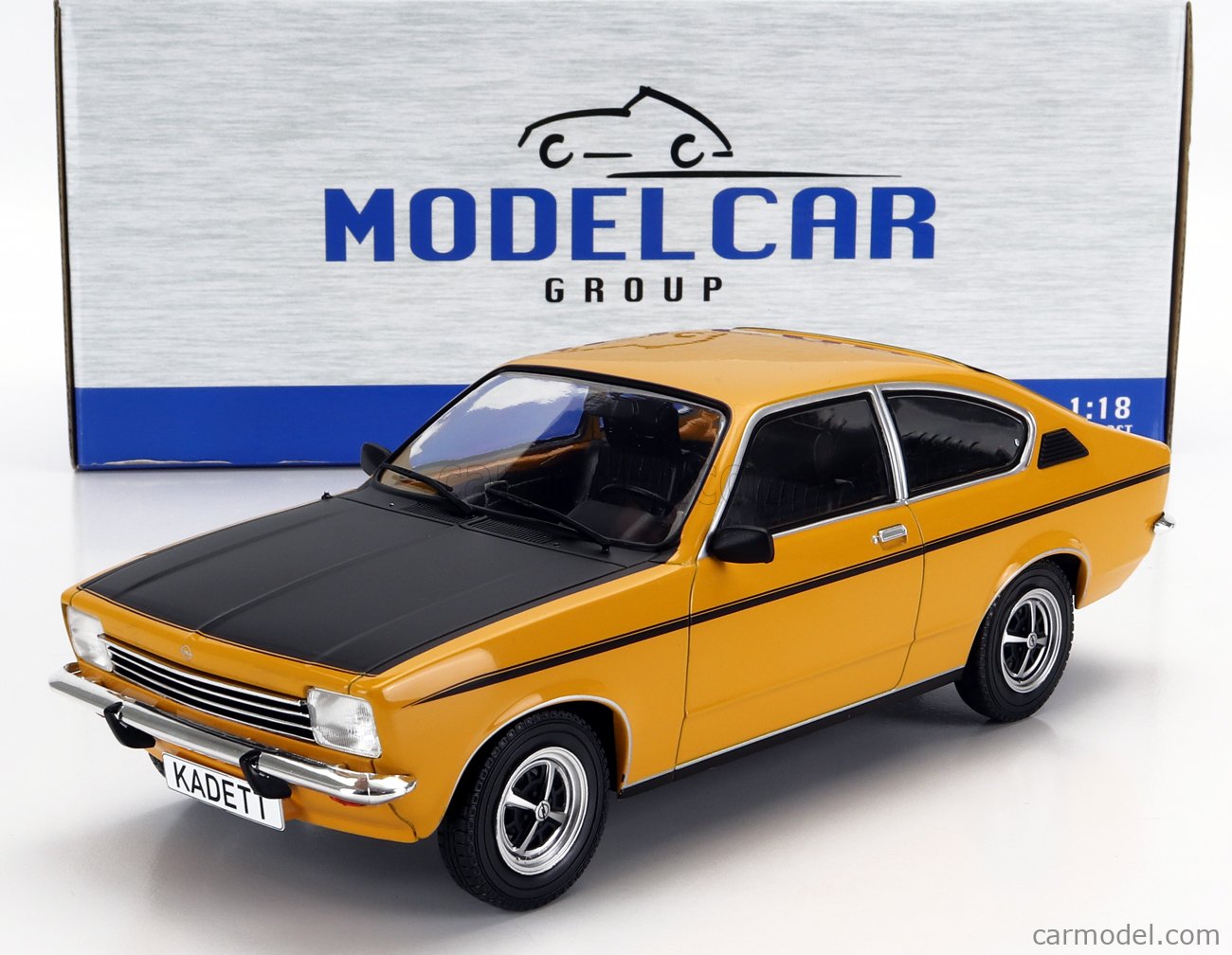 MCG MCG18191 Scale 1/18 | OPEL KADETT C COUPE 1983 YELLOW BLACK
