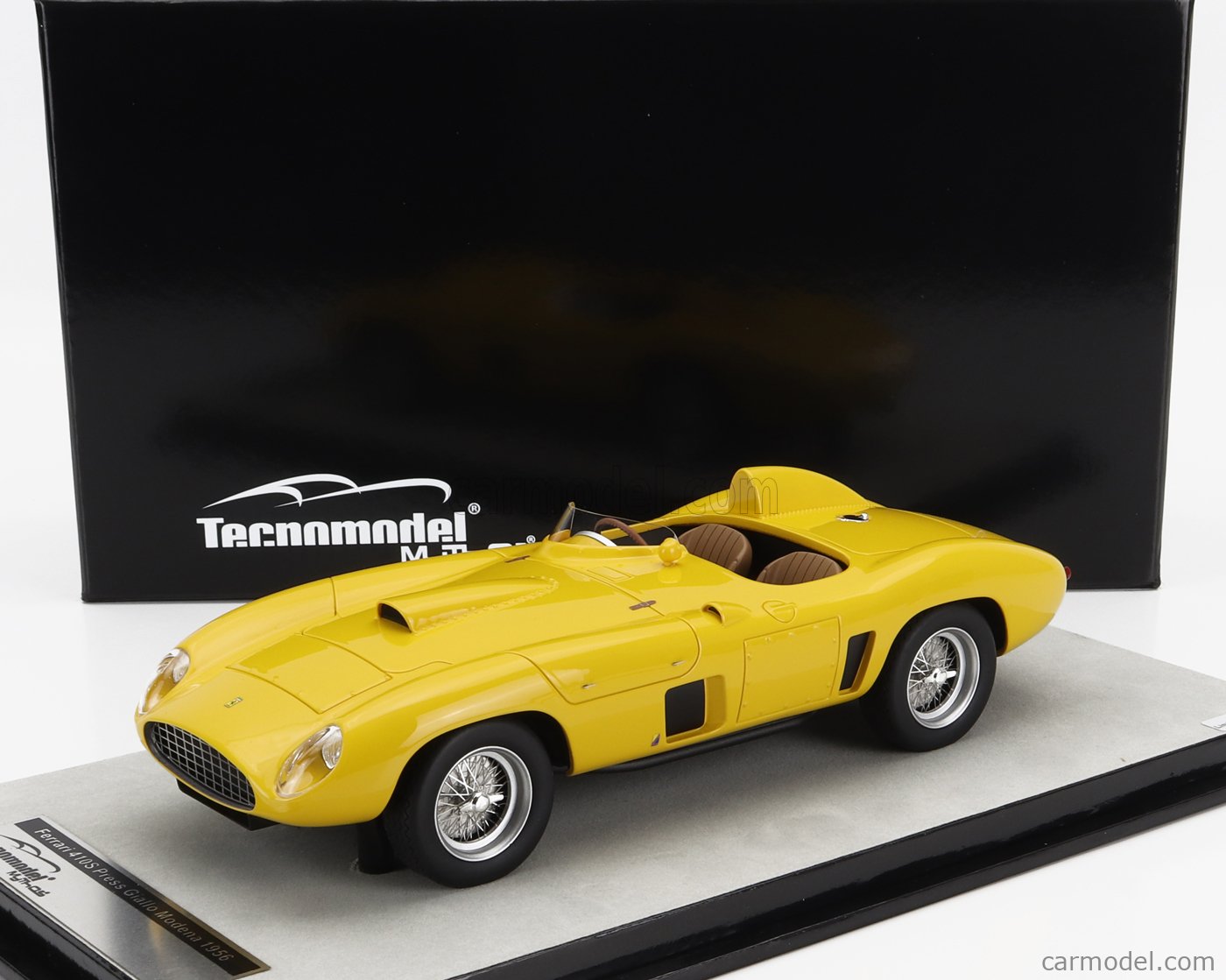 Diecast model cars Ferrari 410 1/18 Tecnomodel S RHD No.98 John Edgar U.S.A. Palm Springs 1956