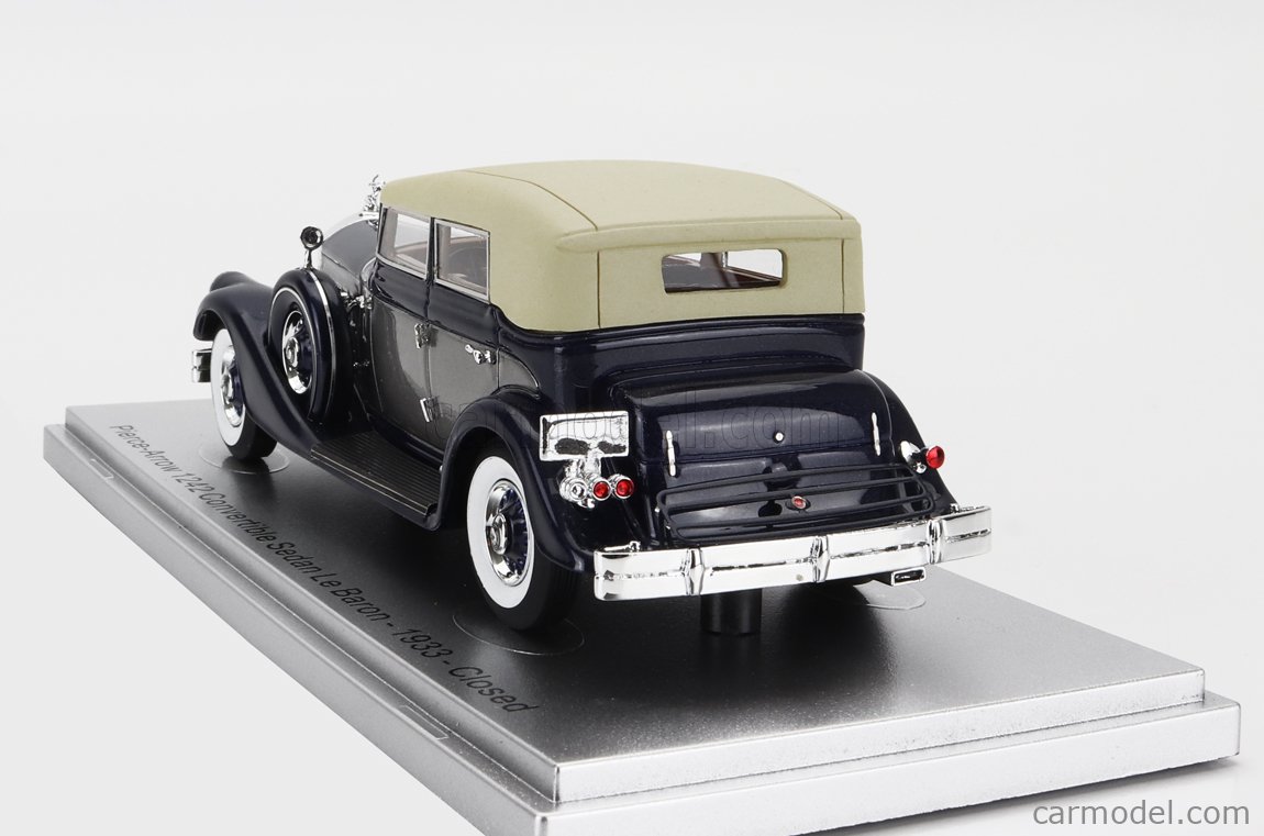 Modèle Réduit Voiture 1:43 Pierce Arrow 124 Berline Sedan Le Baron 1933 - Kess Model, Neuf