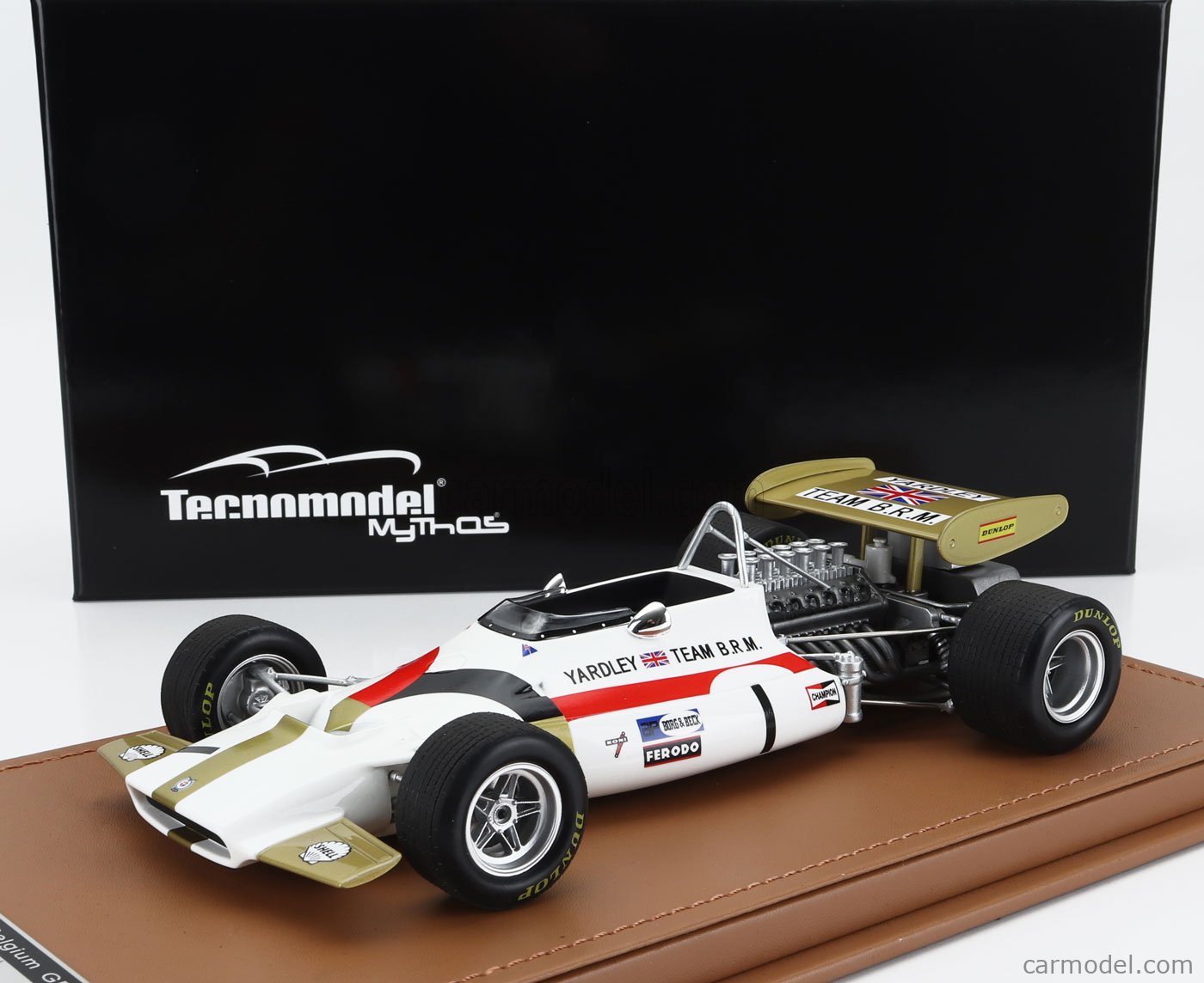 ミニカー　1/18 BRM P ベルギーGP 1970 優勝車 #1 Pedro Rodriguez [TM18-284C] 予約】2024年発売予定BRM - F1 P153 N 1 BELGIUM GP 1970 PEDRO