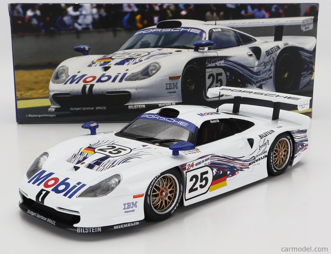 WERK83 W18012001 Scale 1/18 | PORSCHE 911 GT1 3.2L TURBO TEAM