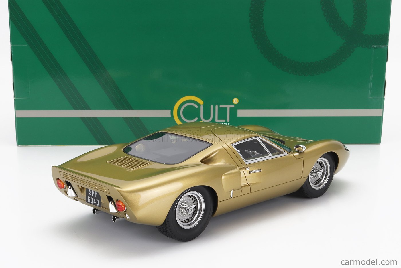 CULT-SCALE MODELS CML110-3 Scale 1/18 | FORD USA GT40 MKIII 1966 GOLD