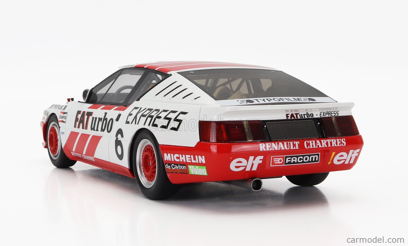 アルピーヌ GTA ヨーロッパカップ 1987 1/18 オットー 京商 アルピーヌ GTA ヨーロッパカップ 1987 1/18 オットー 京商