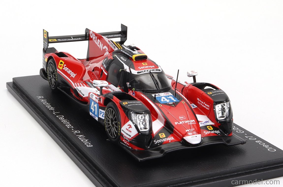Miniature Spark ORECA 07 Gibson N°41 Team WRT - 2e LMP2 Aux 24H Du Mans, 1/43