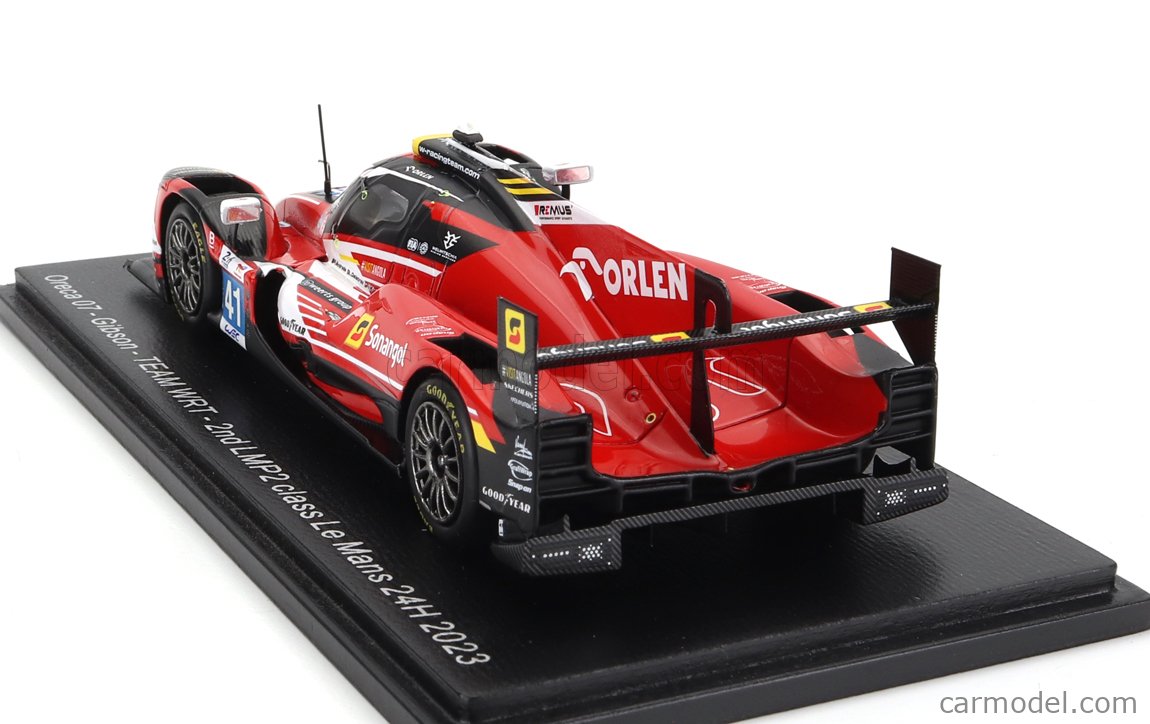 Oreca 07 Gibson n° 41 2. 24h Le Mans 2023 1/43 Spark S8749