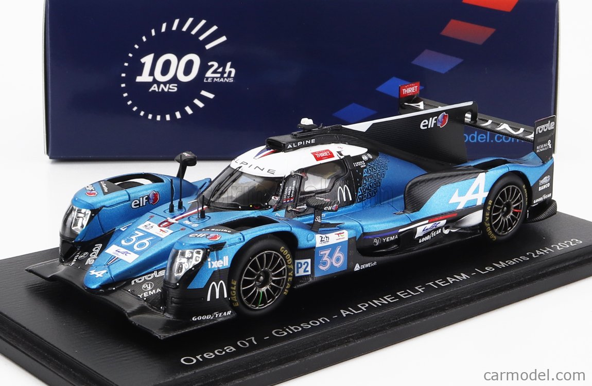 Miniature Spark Oreca 07 Gibson #923 - 24H Le Mans 2023 - Échelle 1:43 - Modèle Neuf S8757