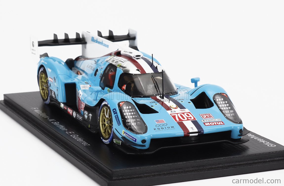 ミニカー　1/43 Glickenhaus 007 GLICKENHAUS RACING 7th 24H Le Mans 2023 F. Mailleux - N. Berthon - E. Gutierrez #709 [S8733] SPARK-MODEL S8733 Scale 1/43 | GLICKENHAUS SCG007 3.5L TURBO