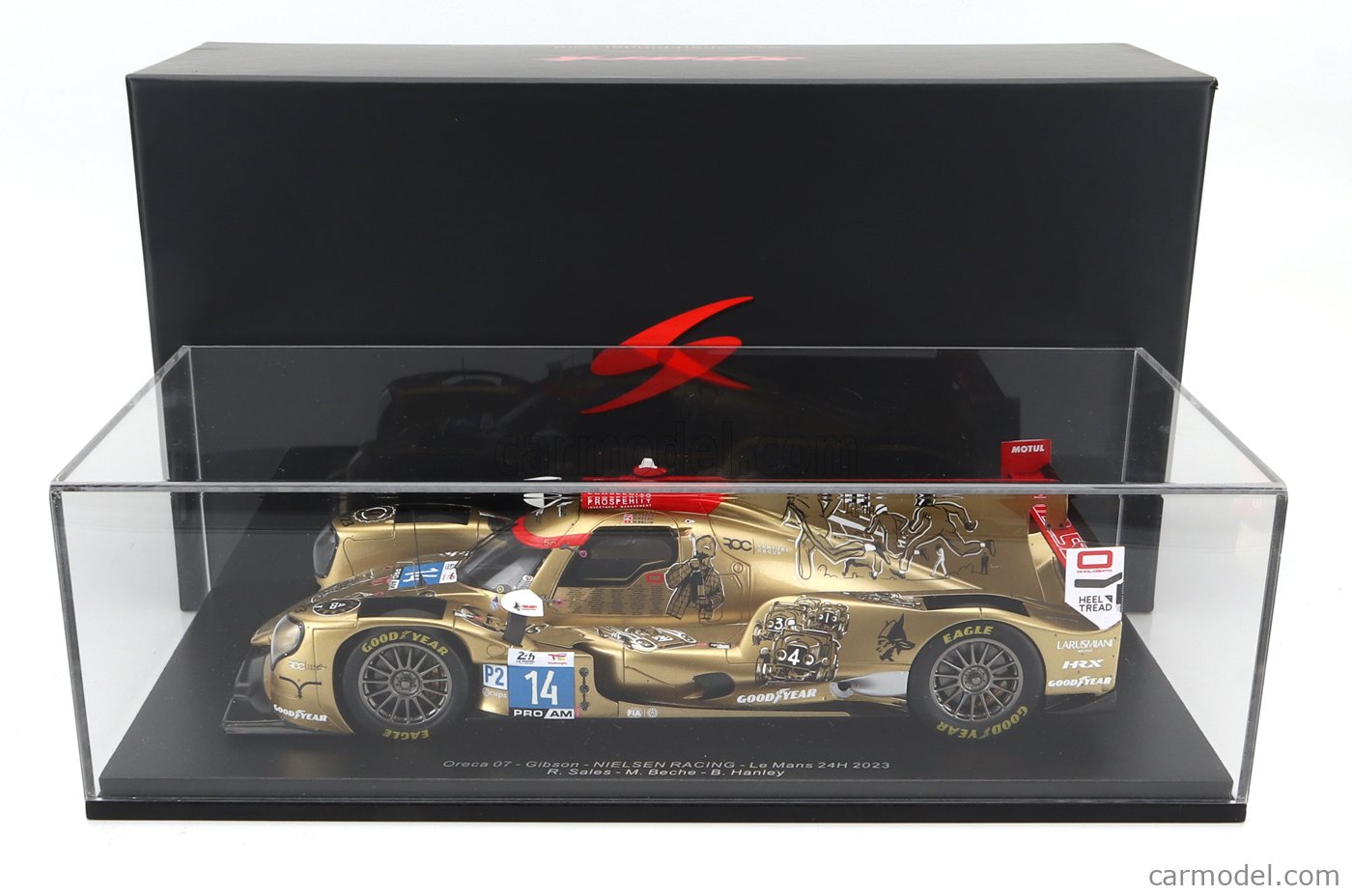 Spark 18S551 ORECA 07 - Gibson N°24 Nielsen Racing, 28ème 24H Le Mans 1/18 (prévente)