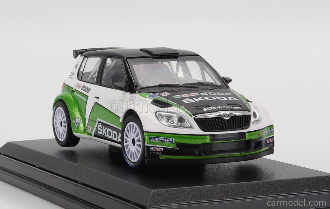 ABREX 143XAB-604TG Escala 1/43 | SKODA FABIA S2000 N 9 RALLY MONTECARLO 2011 A.MIKKELSEN - O