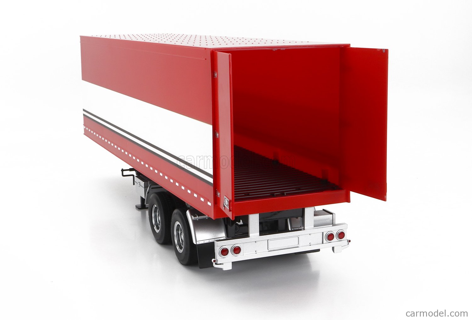 ROADKINGS RK180160 Scale 1/18 TRAILER TRAILER FOR TRUCK RIMORCHIO RED WHITE