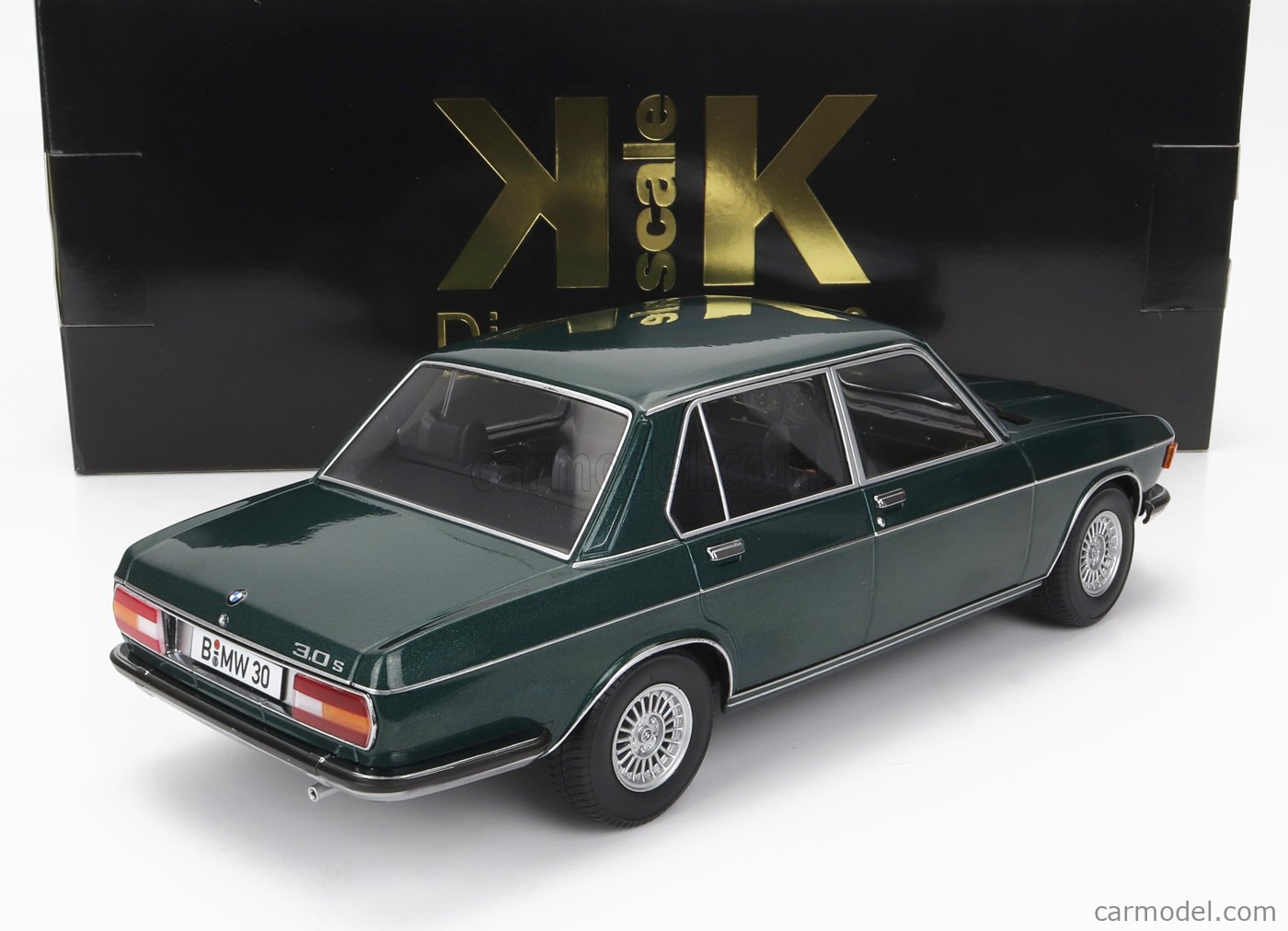 KK-SCALE KKDC180405 Scale 1/18  BMW 3.0S E3 MKII 1971 DARK GREEN