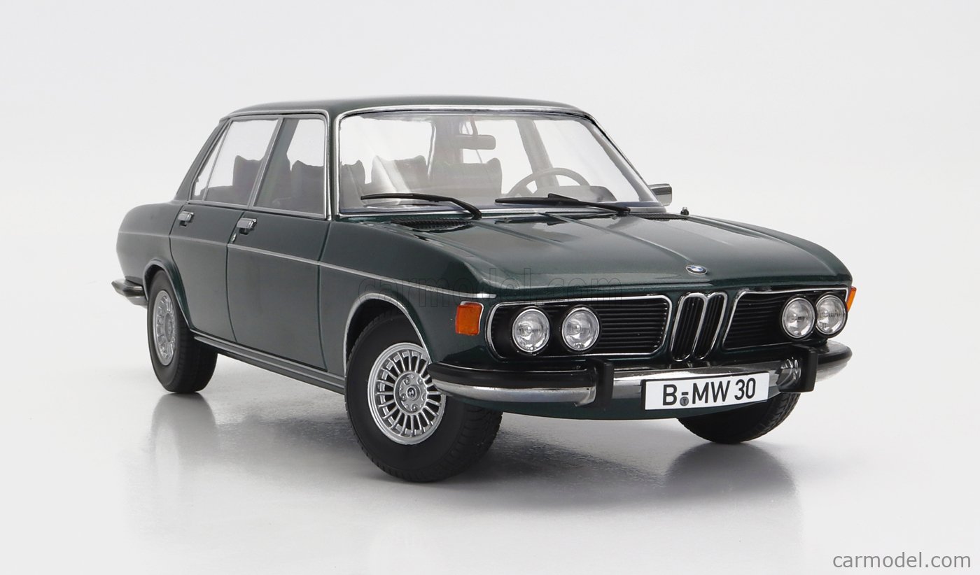 KK-SCALE KKDC180405 Scale 1/18  BMW 3.0S E3 MKII 1971 DARK GREEN