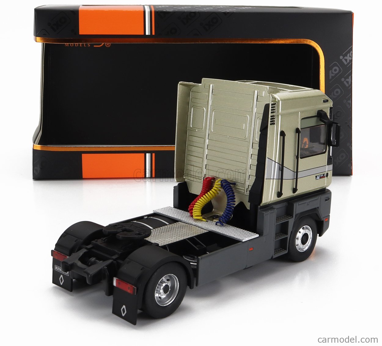 Miniature IXO 1/43 – Renault Magnum AE 520 Ti 1994 Beige (Camion Diecast Neuf)