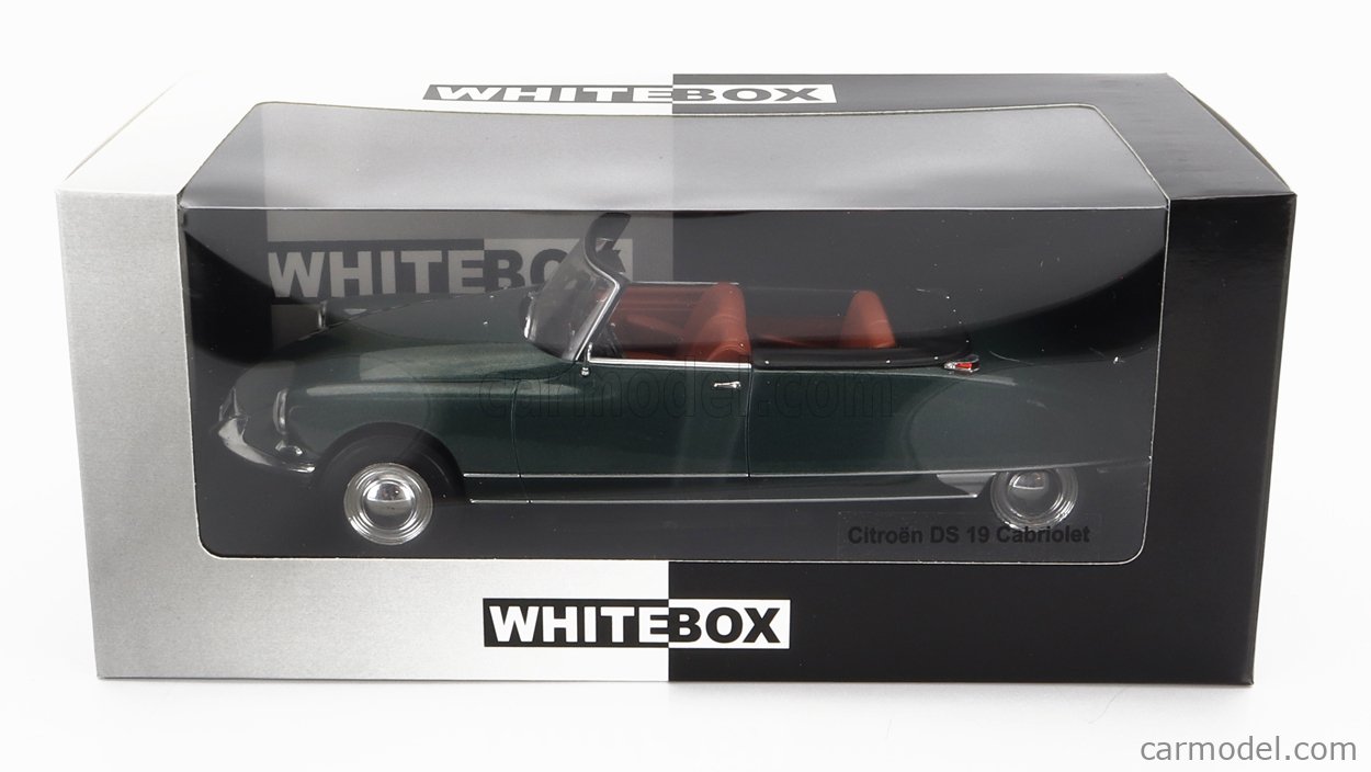 Miniature Norev 1/18 – Citroën DS19 Cabriolet 1961 (Couleur Sable Métallisé, état Moyen)