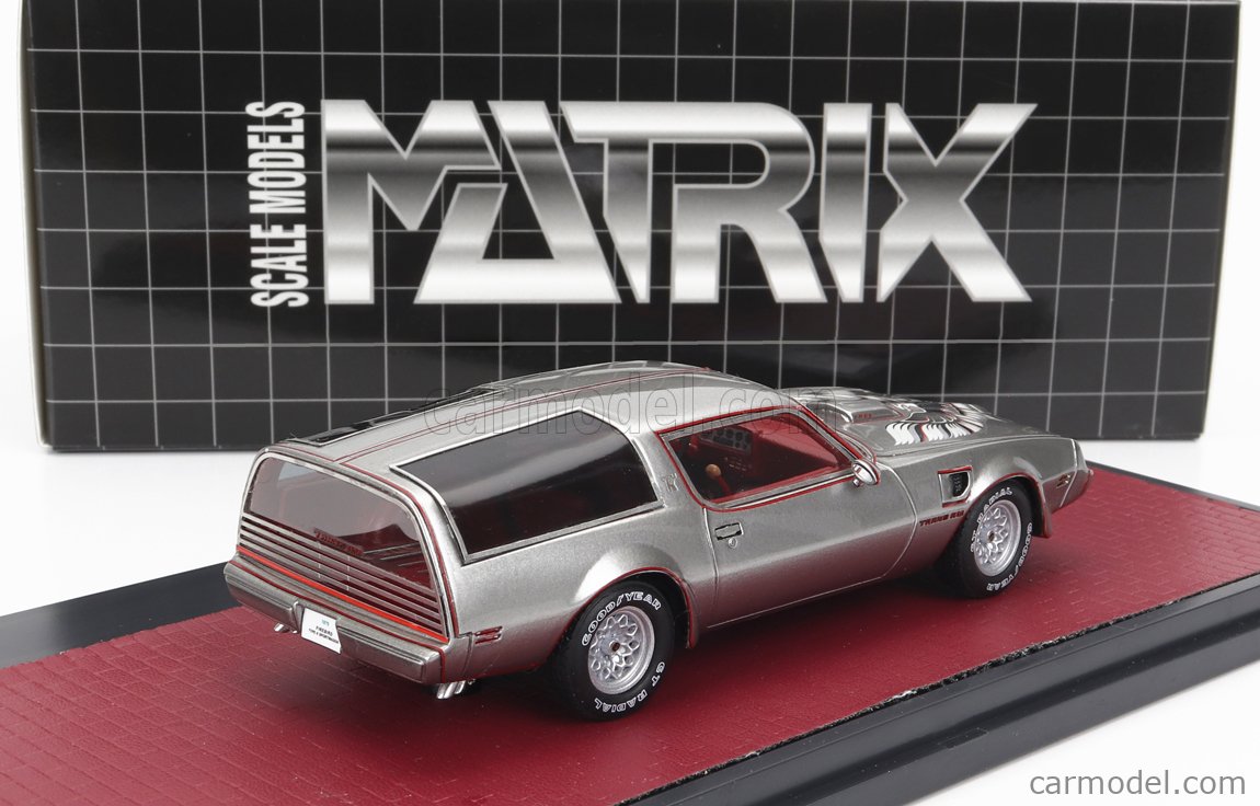 MATRIX SCALE MODELS MX41606-012 Scale 1/43  PONTIAC FIREBIRD TRANS AM SB CONCEPT 1979 SILVER