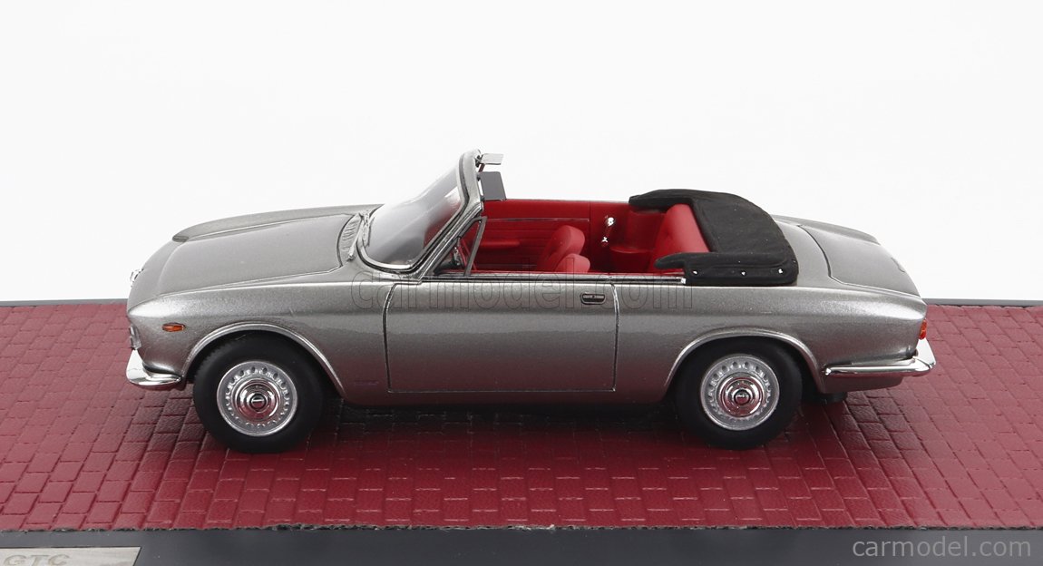 MATRIX SCALE MODELS MX40102-132 Scale 1/43  ALFA ROMEO GIULIA GTC CABRIOLET OPEN 1964 SILVER
