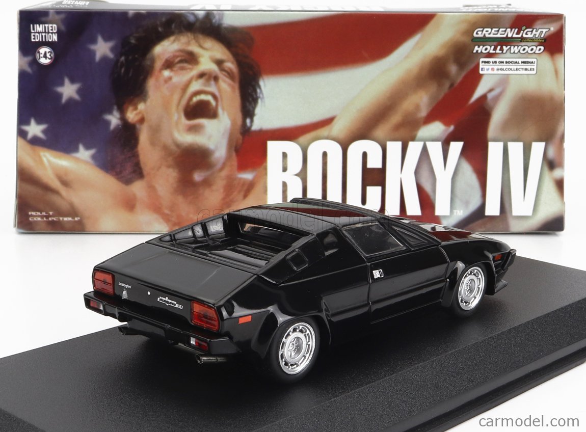 Greenlight 86638 Escala 143 Lamborghini Jalpa P3500 1984 Rocky Iv