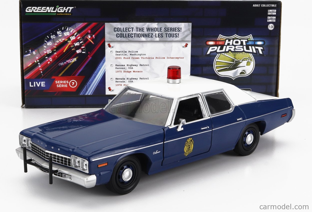 DODGE - MONACO KANSAS HIGHWAY PATROL POLICE 1975