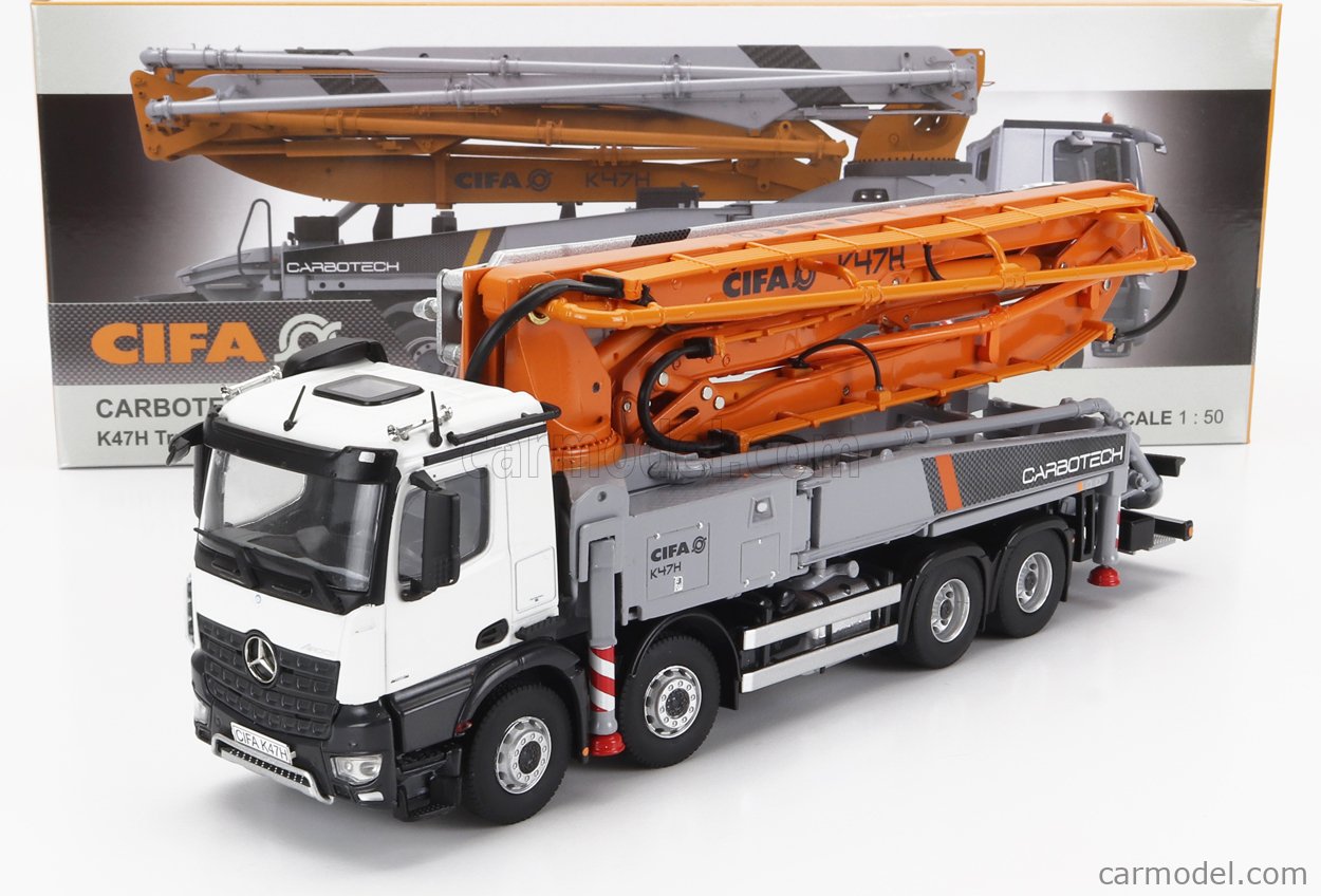 Amazon.co.jp: NZG 1/50 Mercedes Benz AROCS 8x4 concrete pump