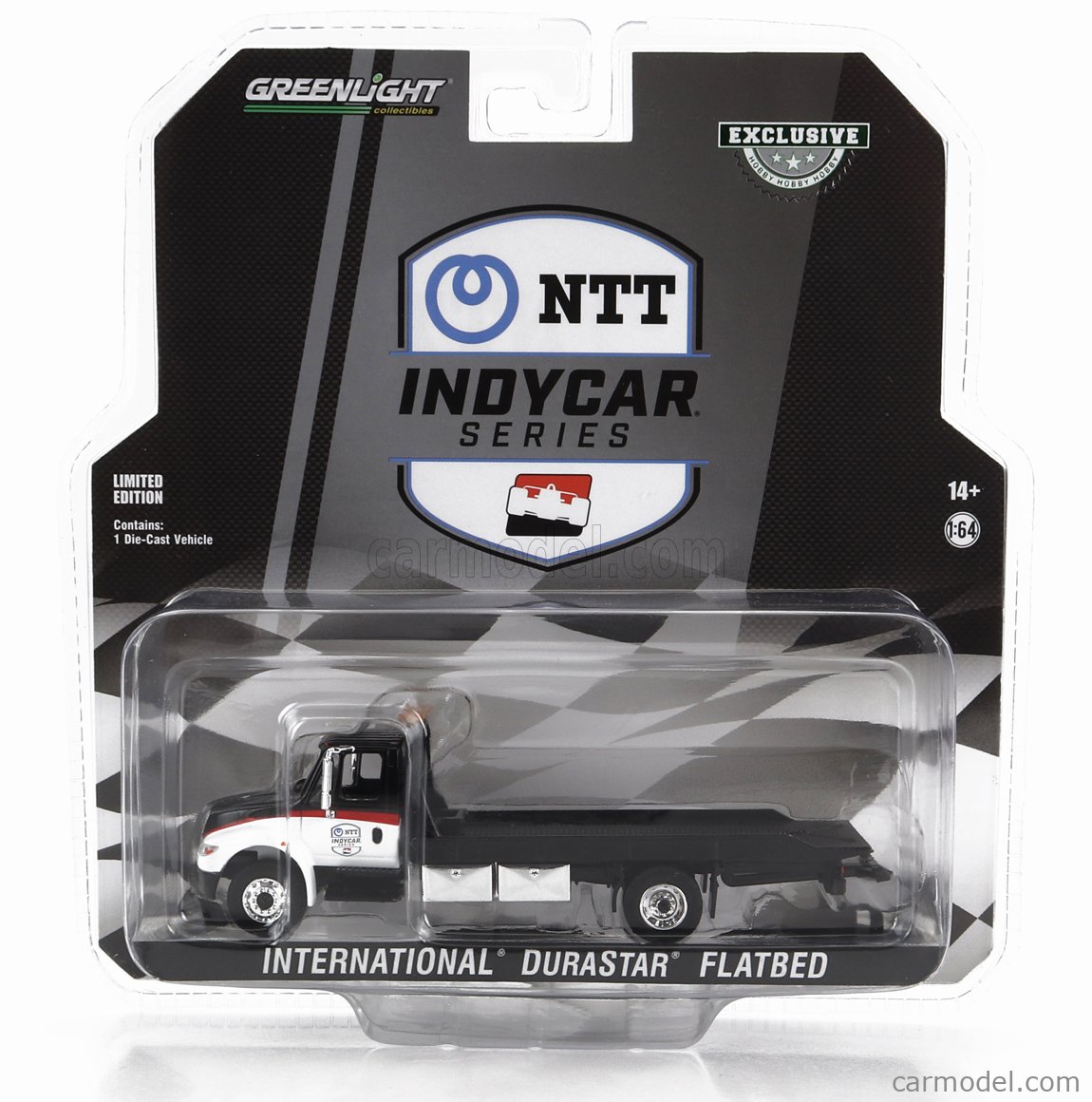 International Durastar 4400 Indianapolis Motor Speedway Wheel, Wings & Flag  Flatbed Truck