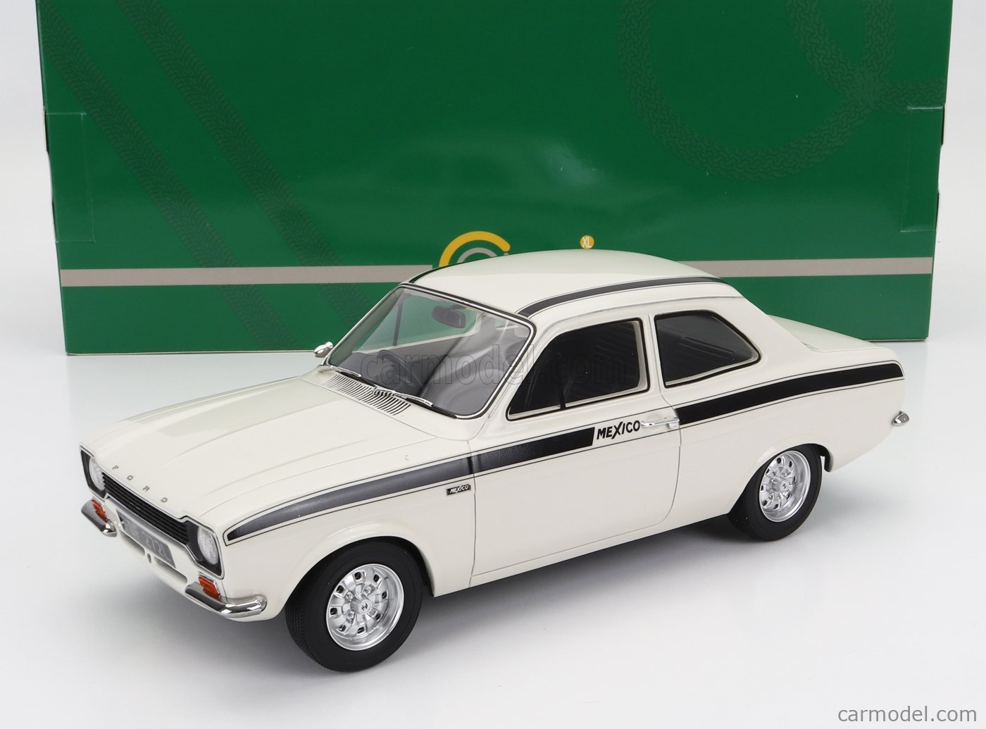 Ford Escape Mexico 1973 – Jaune – Échelle 1/18 – Cult Models – Miniature Neuve