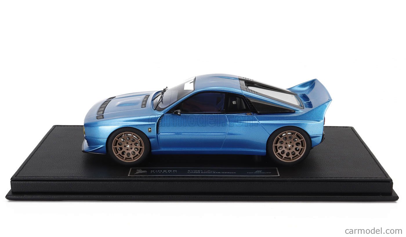 限定500台 1/18 TOPMARQUES Kimera EVO37 TOPMARQUES TOP129D Scale 1/18 | KIMERA EVO37 2022 LIGHT BLUE