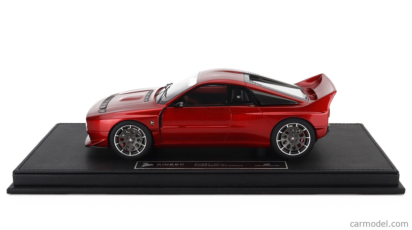 LANCIA - 限定500台 1/18 TOPMARQUES Kimera EVO37 2022 Kimera EVO37 (Restmode Lancia 037) Emerald Green