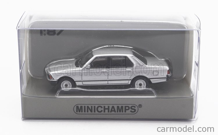 Minichamps 1/43 – BMW Série 7 E65 – Argent – 2001 – Très Bon état Avec Boîte