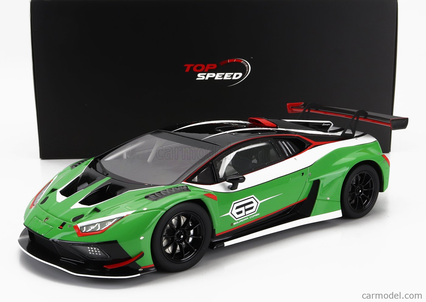 TRUESCALE TS0506 Scala 1/18 | LAMBORGHINI HURACAN GT3 EVO2 N