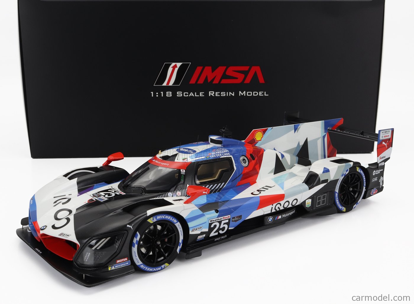 TRUESCALE TS0477 Escala 1/18 | BMW M-HYBRID V8 GTP TEAM RLL N 25 24h ...
