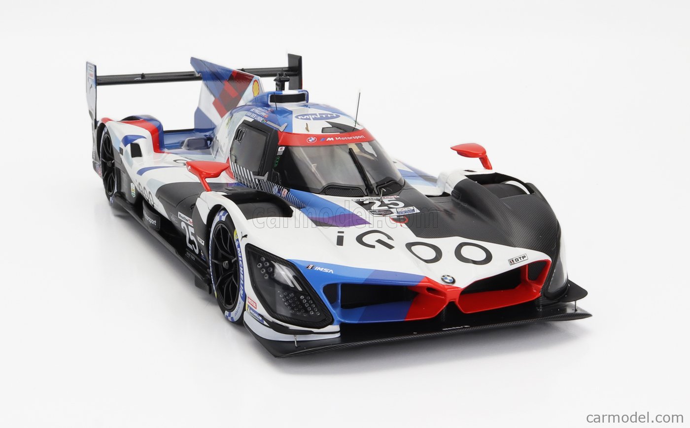 TRUESCALE TS0477 Scale 1/18 | BMW M-HYBRID V8 GTP TEAM RLL N 25 24h ...