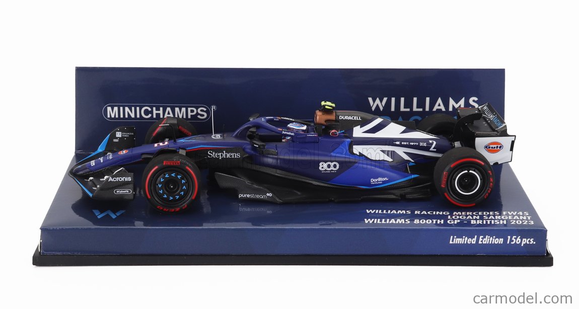 MINICHAMPS 417231102 Escala 1/43 | WILLIAMS F1 FW45 TEAM