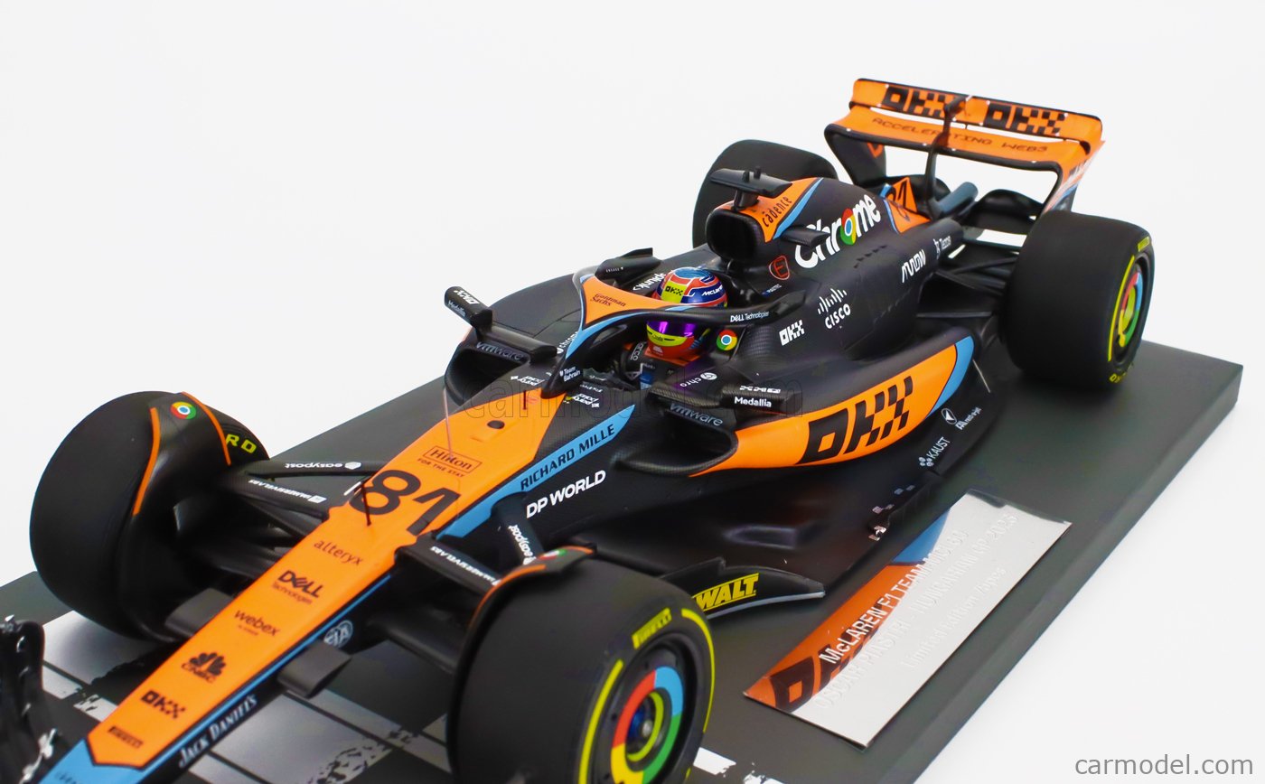Minichamps 1/43 McLaren F1 MCL60 #81 – Oscar Piastri – GP Bahreïn 2023